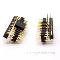 Conector de cabezal de clavija de paso de 2,54 mm H4.0 mm 26P